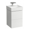 Laufen Kartell skrinka pod umývadlo 44x60x45 cm,2 zásuvky,vr.zásuv.organizéra,Biela Matná H4075080336401