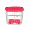 Nádoba na potraviny CamSquares Fresh Pro , Cambro, 5,7L, Priehľadná, 229x229x(H)180mm