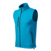 Exit 525 vesta fleece unisex-tyrkysová-XS