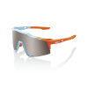 Okuliare 100% SPEEDCRAFT Soft Tact Two Tone - HiPER Silver Mirror Lens