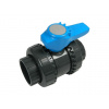 Gulový ventil PVC na lepenie 16 mm