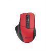 Myš C-TECH Ergo WLM-05, bezdrôtová, 1600DPI, 6 tlačidiel, USB nano receiver, bordo