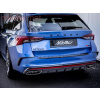 Škoda Octavia IV sedan / combi RS 20- - difuzor zadného nárazníku - čierny lesk