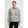 Bavlnená mikina adidas by Stella McCartney béžová farba, vzorovaná, JW4648 S