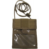 MFH MOLLE Púzdro na doklady, 15x12,5 na krk - coyote (30930R)
