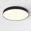 MAYTONI C032CL-90W3K-RD-B Stropné LED svietidlo ZON 90W, 3000K, 5160lm, CRI90, IP20, 60cm, čierna