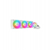 ARCTIC Liquid Freezer III - 420 A-RGB (White) : All-in-One CPU Water Cooler so 420 mm radiátorom a (ACFRE00153A)