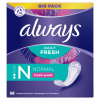 Always Dailies Normal Fresh & Protect Intímky 58 ks