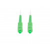 LANBERG optický patch cord SM SC/APC-SC/APC simplex 2,5m LSZH G657B3 průměr 3mm, barva bílá