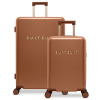 Sada cestovních kufrů SUITSUIT® Serenity Caramel Café 2 ks - hnědá - 91 / 32 L