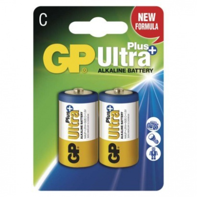 EMOS Alkalická batéria GP Ultra Plus LR14 (C) B1731