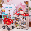 WOOPIE 29979 Supermarketový nákupný vozík béžový