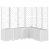 Kvetináč plast biely VidaXL 160 cm x 120 x 140 cm
