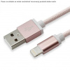 Apple Lightning/USB-A ružovo/zlatý1,5m IPH7-RG SBOX