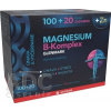 GLENMARK Magnesium B-Komplex + Zinok tbl 100+20 zdarma (120 ks)