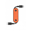 Kábel Native Union USB typ C - USB typ C 0,17 m oranžový