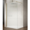 Gelco VARIO GOLD MATT jednodielna sprchová zástena na inštaláciu k stene, sklo nordic, 900 mm GX1590-10