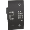 LIVING NOW KG4441, 2 moduly, Elektronický izbový termostat, reléový výstup, čierna + predĺžená záruka na 3 roky