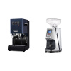 Gaggia New Classic EVO, blue + Eureka Atom 60, chrome