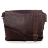 Pánska kožená taška cez plece hnedá - Greenwood Castler hnedá