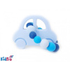 KIDPRO TOYS Silikonové kousátko Autíčko modré