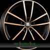 BORBET W 8x18 5x112 ET40.00 black copper polished matt
