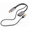Gembird adaptér aktívny 4K HDMI (M) / DisplayPort (F) A-HDMIM-DPF-02