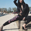Yakuza dámske tepláky Ornamental Urban LITE GJOB 24140 black Farba: čierna, Veľkosti dámske: M