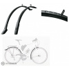 SKS VELO 42 URBAN set blatníkov, 28