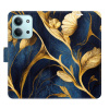 Flip pouzdro iSaprio - Xiaomi Redmi 15C - GoldBlue s kapsičkami na karty (Flipové knížkové pouzdro, obal, kryt iSaprio s přihrádkami na karty a motivem)