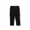 Chlapčenské kapsáčové nohavice 122 Čierna