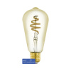 LED žiarovka Eglo Crosslink ST64 E27 / 5,5 W ( 35 W ) 400 lm 2200-6500 K amber - kompatibilná so SMART HOME by hornbach