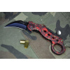 Nôž - Karambit Sog Trident Red Skulls (Nôž - Karambit Sog Trident Red Skulls)