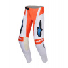 Kalhoty TECHSTAR KNIF, ALPINESTARS (světle šedá/oranžová fluo/černá) 2026 32