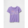 GAP Baby tričko s logom Fialová 3YRS Fialová Fialová