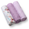 BabyOno bambusové Violet 70x70 cm 3 ks