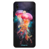 Lesklé puzdro Exclusive iSaprio - Abstract Jellyfish - Huawei P20 Lite