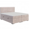 MEBLINE Kontinentálna posteľ BEROTTI 160x200 magic velvet 2255