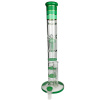 Bong Phoenix Triple Honeycomb 46cm - Zelené