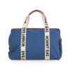 Childhome Prebaľovacia taška Mommy Bag Canvas Indigo 55x30x40 modrá