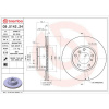 BREMBO Brzdový kotúč BREMBO 09.5142.24