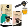 Sada na šálku Finum TeaCup Set-Držiak + filtre na kávu a čaj 60ks