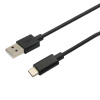 C-Tech CB-USB2C-20B USB 2.0 AM na USB-C (AM/CM), 2m, černý (CB-USB2C-20B)