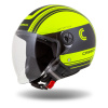 Přilba Handy Metropolis Safety, CASSIDA (žlutá fluo/černá/reflexní šedá, vel. L)