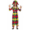 KOSTÝM HARLEQUIN KLAUN PAJACYK BŁAZEN KOSTÝM PLES HALLOWEEN 146