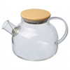 Sklenený čajník , transparent Farba: transparent