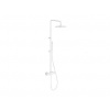 Ravak Espirit - Sprchový set s termostatom, priemer 25 cm, matná biela X070495