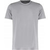 KUSTOM KIT KK 555 / Unisex funkčné tričko Cooltex Plus s krátkym rukávom - heather grey solid XXL
