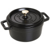 Liatinový hrniec Staub 20 cm, čierny