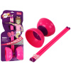 LEAN TOYS Jojo Diabolo – ružová 13,5x11,5 cm